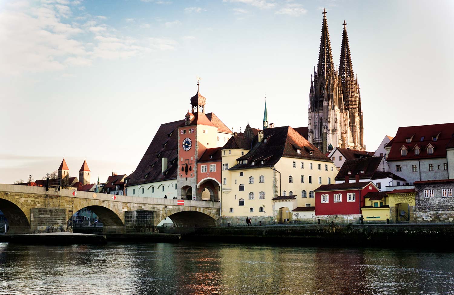 Panoramablick auf Regensburg