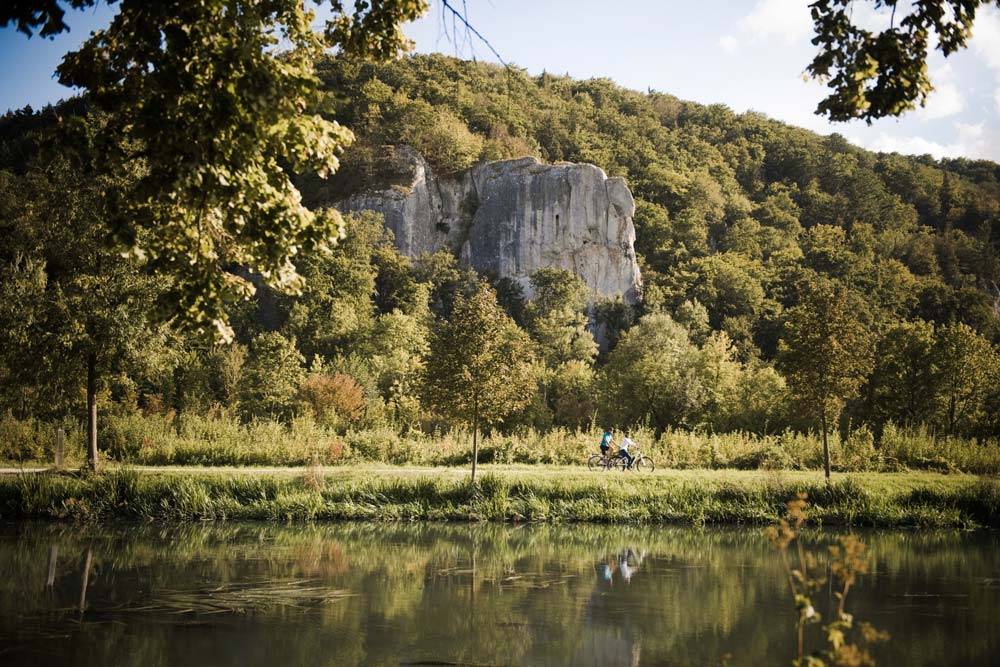 Radtour auf dem Altmühltal-Radweg, Radweg bei Essing