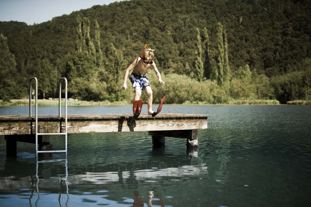 Badespaß im Badesee St. Agatha in Riedenburg