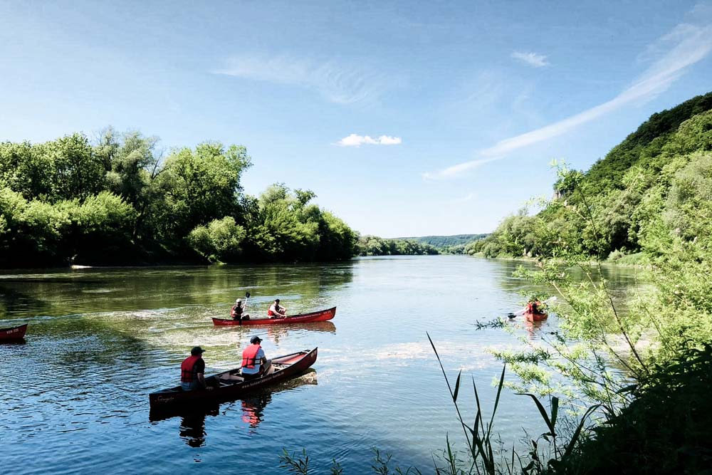 Boot- und Kanufahren