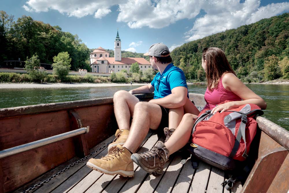 Zillen am Kloster Weltenburg